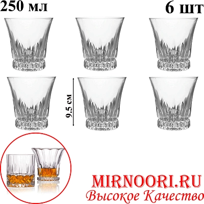 Набор стаканов 6шт.  6506 (1х8) 