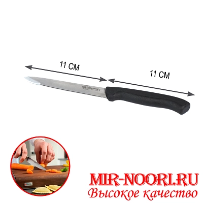 Нож с пластм.ручкой (Турция) 38048 (1х120)