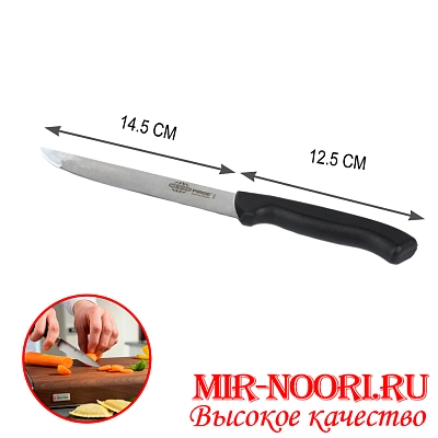 Нож с пластм.ручкой (Турция) 38050 (1х120)