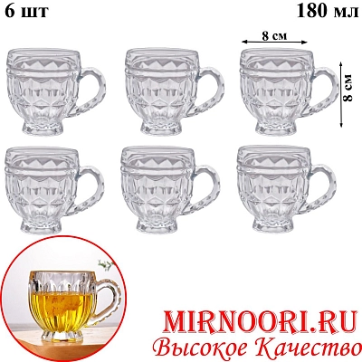 Набор чашек 6 шт.5814 (1х12)