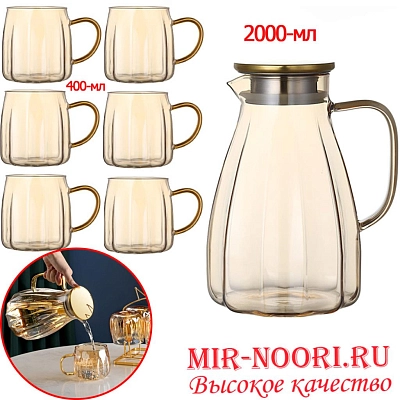 Набор графин+ 6 кружек 3768 (1х8)