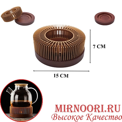 Подставка для чайника ЗОЛОТО 6565-1 (1х50)