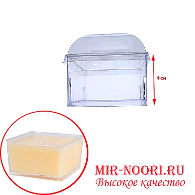 Креманка для десерта с крышкой  3298  (1х1000)