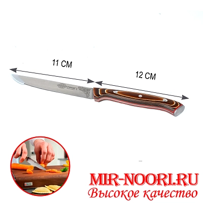 Нож с пластм.ручкой (Турция) 32042 (1х60)