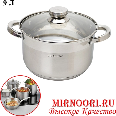 Кастрюля 9,5 л  1 шт 6800 (1х6)