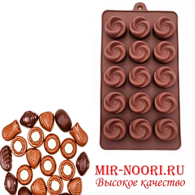Форма для шоколада силикон.3139 (1х240)
