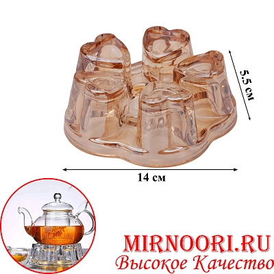 Подставка для чайника медовая большая 3495-1 (1х24)