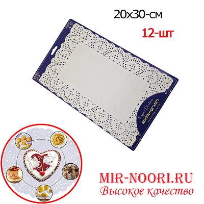 Салфетка бел.квадр.п/конд.изд.1683-20х30 (1х288)