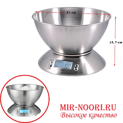 Весы кух. с мет. чаш. 3674 (1х18)