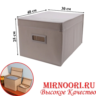 Коробка для хранения вещей 6877-30х40 (1х30)