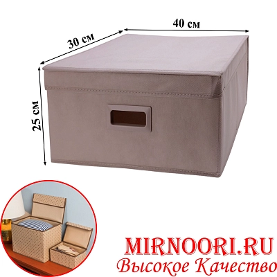 Коробка для хранения вещей 6877-40х30 (1х30)