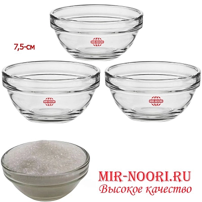 Солонка стекл. 7,5 см  2584 (1х288)