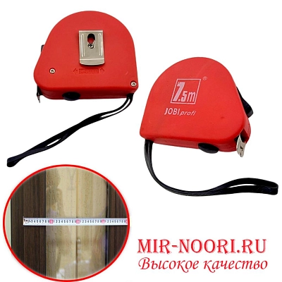 Рулетка 7.5 м Jubi 7617-7.5 (1х72)